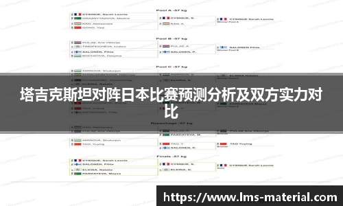 塔吉克斯坦对阵日本比赛预测分析及双方实力对比